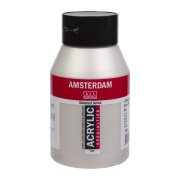 TALENS AMSTERDAM COLOUR ACRYLIC 1000 ML 800 - SILVER