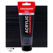 Farba akrylowa TALENS AMSTERDAM 120ml 850 - METALLIC BLACK