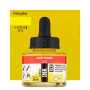 AMSTERDAM ACRYLIC INK 30 ml - PRIMARY YELLOW