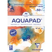 Blok akwarelowy GOLDLINE AQUA A6 50 arkuszy 300g CLAIREFONTAINE