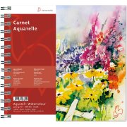 HAHNEMUHLE Carnet de Aquarelle - blok do akwareli na spirali, 400g/m2