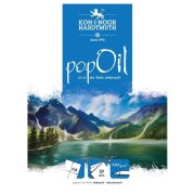 KOH-I-NOOR Pop Oil - Blok do farb olejnych A4 250g