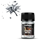 Vallejo Liquid Metal 211 - 790-35 ml. Silver (Alcohol)