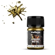 Vallejo Liquid Metal 216 - 795-35 ml. Green Gold (Alcohol)