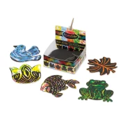 MELISSA & DOUG WYDRAPYWANKI MINI 125 SZT.  NATURA