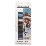 Sennelier Pastele Suche 6 kolorów 1/2 Winter Mountains